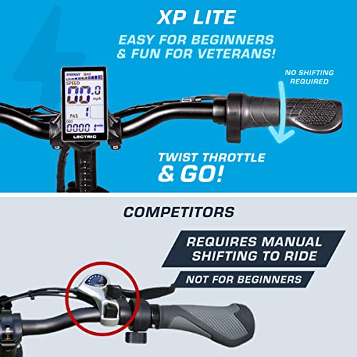 LECTRIC XP™ Lite Electric Bike | Adult Folding Bikes - Weighs Only 46lbs | 40+ Mile Range
