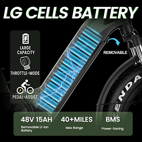 VELOWAVE Electric Bike for Adults 750W BAFANG Motor Ebikes